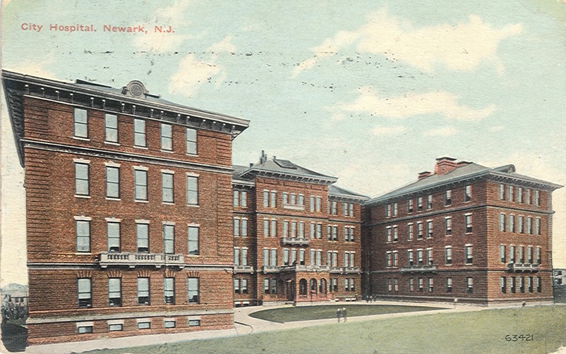 City Hospital, Newark, now University Hospital