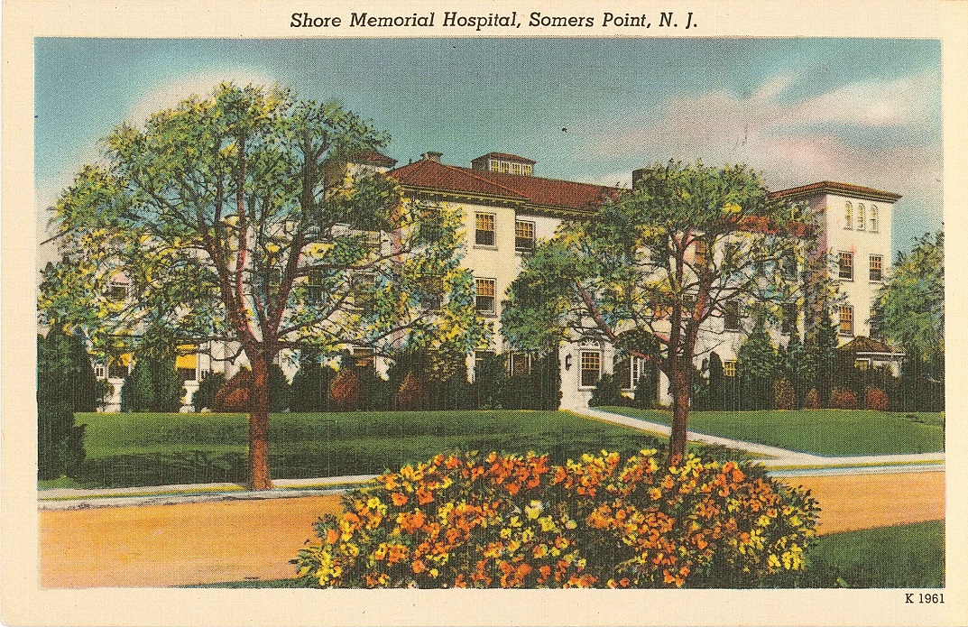 Beach goers and Atlantic County residents welcomed Shore Memorial Hospital, now Shore Medical Center, in Somers Point in 1940. The origins of the hospital go back to 1928, when Atlantic Shores Hospital and Sanitarium was built to treat substance use disorders.