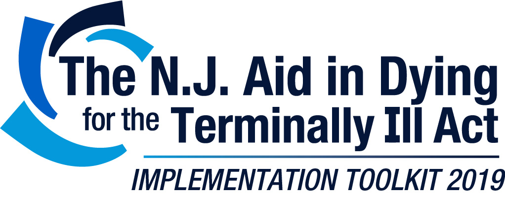 The NJ Aid in Dying for the Terminally Ill Act Implementation Toolkit 2019 logo