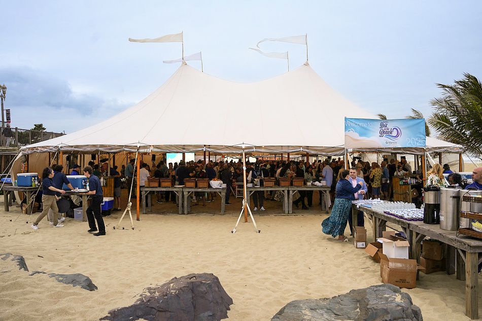 Best at the Beach 2025 party photos Tent
